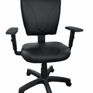 Cadeira B-One Back System Com Braço - Cor Preto - Image 2